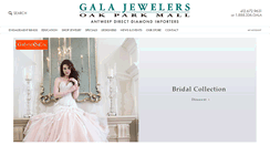 Desktop Screenshot of galajewelers.com